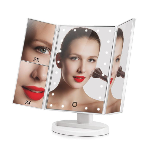 LED Touch Screen Makeup Mirror